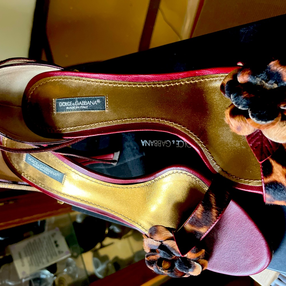 Dolce and Gabbana spring sandal